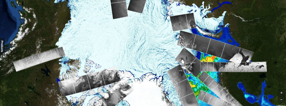The NERSC Arctic Visualisation Portal from 23. May 2023